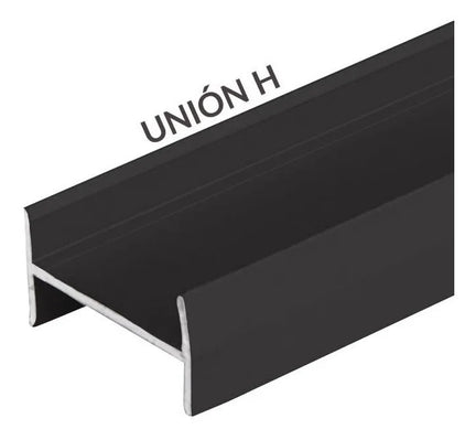 PERFIL DE UNION H P/PLACA DE 15 mm H15 ANM